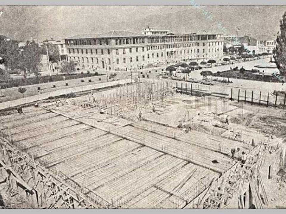 Δικαστικό Μέγαρο Ιωαννίνων - Θεμελίωση